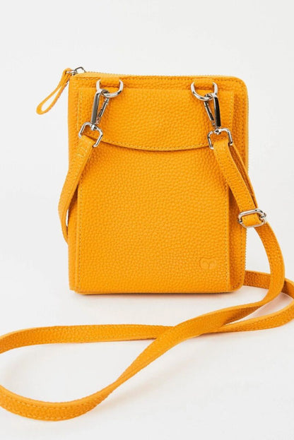 Goodeehoo Bags Columbian Cross Body Bag Mustard