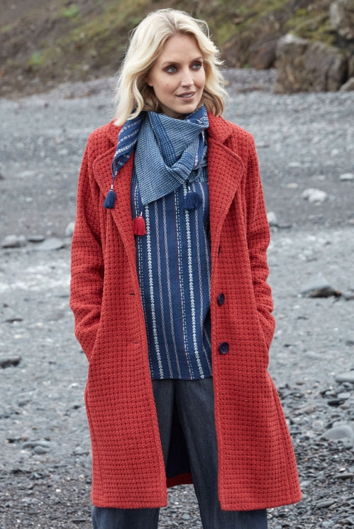 Nomads Handloom Coat Rowan