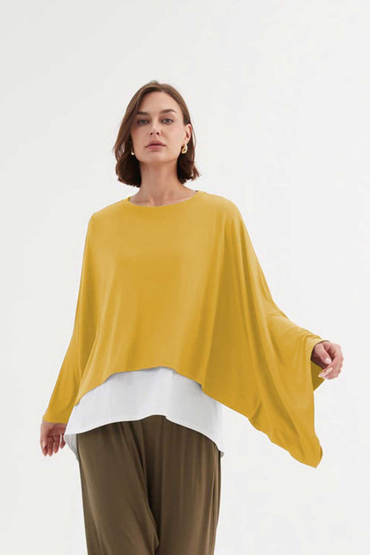 Jersey Oversized Layer Top