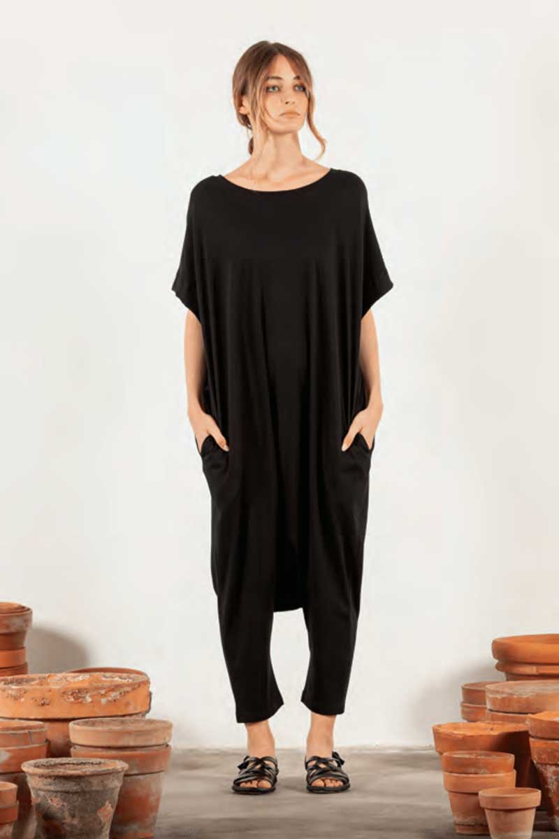 Mama B Narciso Jumpsuit Black