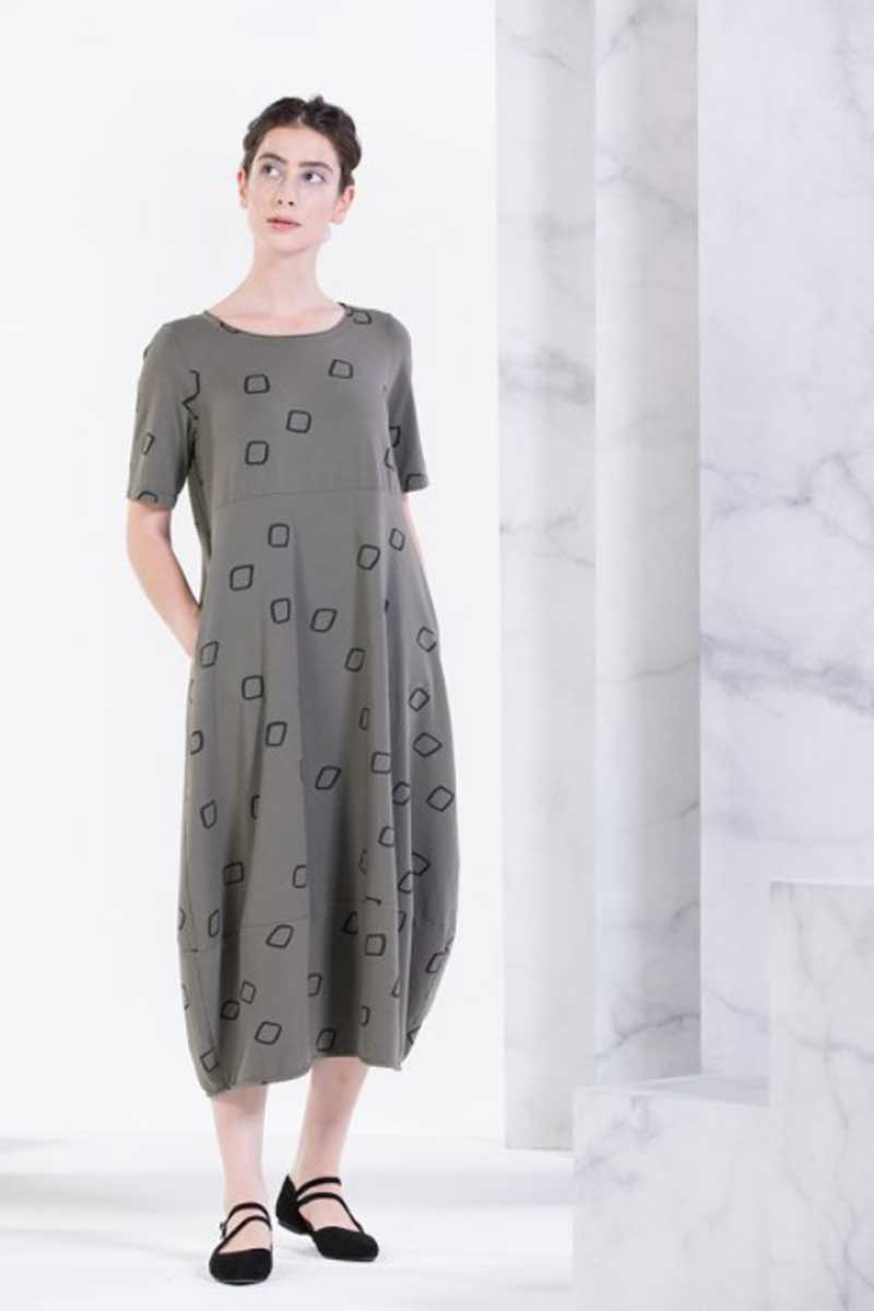 Neirami Egg Basic Dress Olive