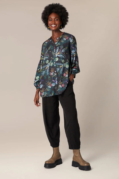 Sahara Pixelated Tapestry Shirt Green