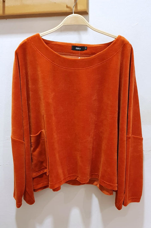 Ralston Zima Top Velvet Orange