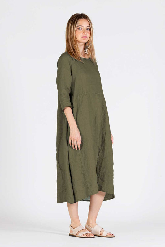 Rothko L Woven Linen Dress