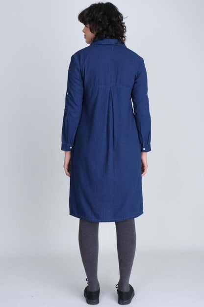 Bibico Alexa Shirt Dress Denim Blue