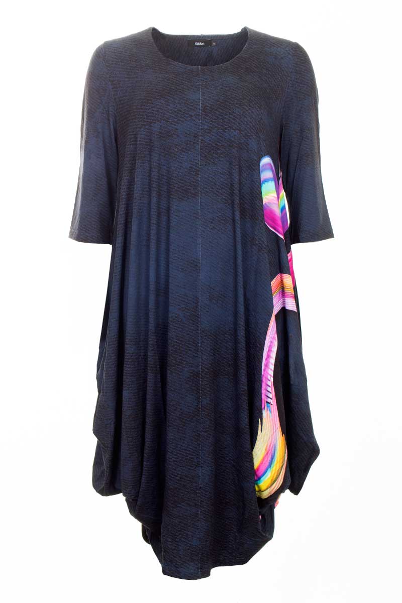 Ralston Utas Dress Navy Ribbon