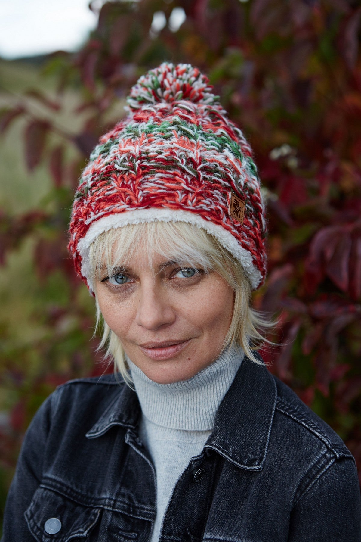 Pachamama Utrecht Bobble Beanie Earth