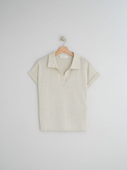 Indi & Cold Rustic Knit Polo 