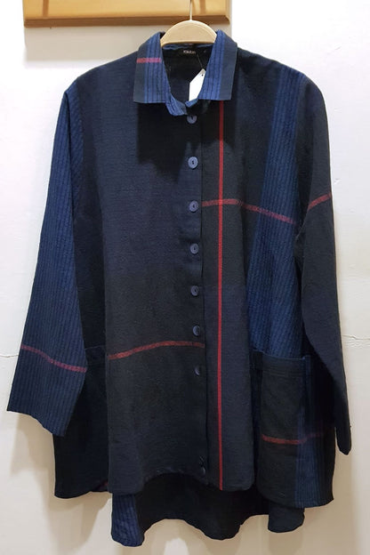 Ralston Wally Shirt Check Blue